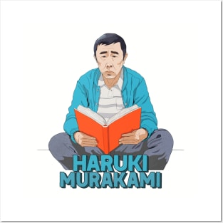 Haruki Murakami 村上 春樹 ---- Retro Fan Art Design Posters and Art